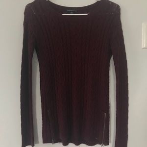 Maroon/Burgundy American Eagle Sweater - Size XS